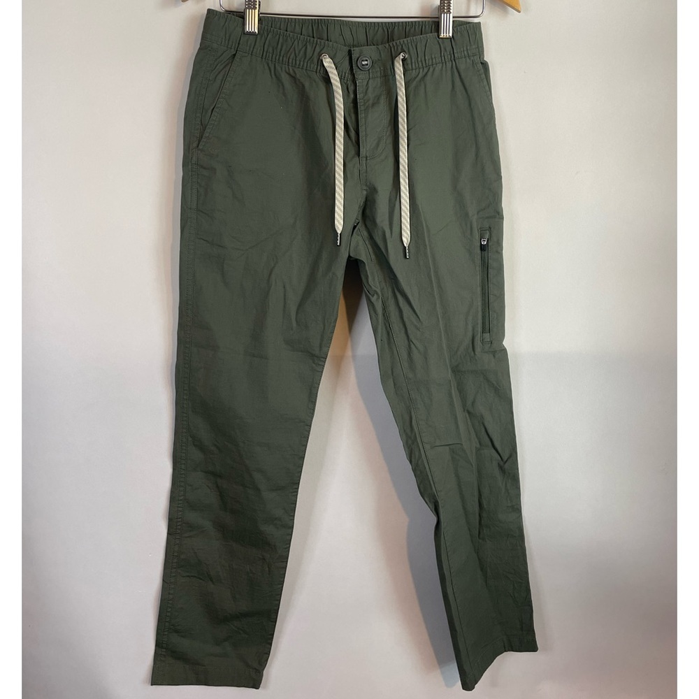 VUORI Women's Ripstop Climber Pants Small  Lightweight ARMY GREEN
